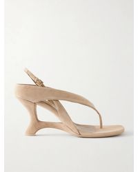Jonathan Simkhai - Darya Suede Wedge Sandals - Lyst