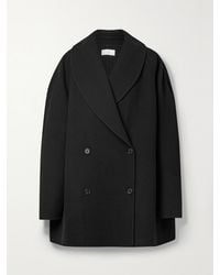 The Row - Manteau À Double Boutonnage En Laine Mélangée Polli - Lyst