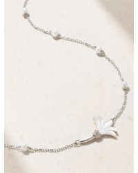 L'Atelier Nawbar - Psychedeliah 18-Karat, Diamond And Mother-Of-Pearl Necklace - Lyst