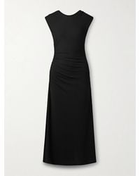 Proenza Schouler - Mimi Ruched Crepe-Jersey Maxi Dress - Lyst
