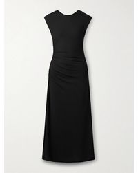 Proenza Schouler - Mimi Ruched Crepe-Jersey Maxi Dress - Lyst