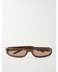 Rick Owens - Fog Rectangle-Frame Sunglasses - Lyst
