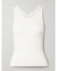 FFORME - Pari Tanktop Aus Stretch-Seiden-Jersey - Lyst