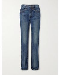 KHAITE - Farley High-Rise Straight-Leg Jeans - Lyst