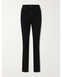 KHAITE - Daria High-Rise Slim-Leg Jeans - Lyst