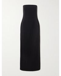 Solace London - Anderson Strapless Crepe Gown - Lyst