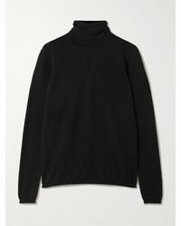 Max Mara - Saluto Rollkragenpullover Aus Wolle - Lyst