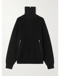 Balenciaga - Cotton Half-Zip Sweater - Lyst