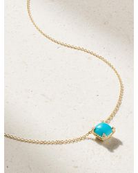 David Yurman - Petite Châtelaine Kette Aus 18 Karat Mit Türkis Und Diamanten - Lyst
