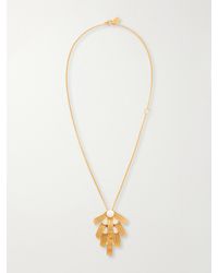 Sonia Petroff - Orofina-Plated And Resin Necklace - Lyst