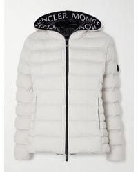 Moncler - Appliquéd Webbing-Trimmed Quilted Shell Down Jacket - Lyst