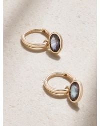 BY PARIAH - Orbit 14-Karat Recycled Sapphire Hoop Earrings - Lyst
