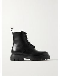 Ferragamo - Dionne Leather Ankle Boots - Lyst
