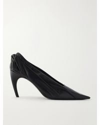 KHAITE - Eve 85 Leather Pumps - Lyst