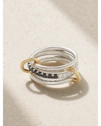 Spinelli Kilcollin - Petunia Eclipse Sterling And 18-Karat Diamond Ring - Lyst