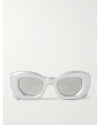 Loewe - Inflated Oversized D-Frame Acetate Sunglasses - Lyst