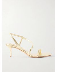 Emme Parsons - Delicat Metallic Leather Sandals - Lyst