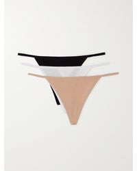 Skin - Net Sustain Gisella Set Aus Drei Strings Aus Bio-Pima-Baumwoll-Jersey Mit Stretch-Anteil - Lyst