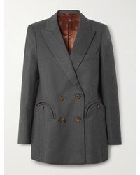 Blazé Milano - Everyday Doppelreihiger Blazer Aus Woll-Twill - Lyst