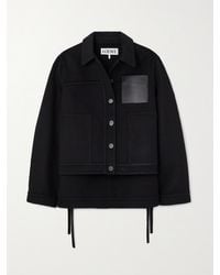 Loewe - Wool-Cashmere Workwear Jacket - Lyst