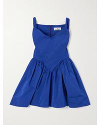 Vivienne Westwood - Sunday Pleated Taffeta Mini Dress - Lyst