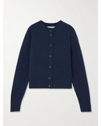 Rohe - Cropped Wool-Blend Cardigan - Lyst