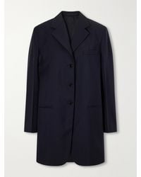 Jil Sander - Wool And Mohair-Blend Blazer - Lyst