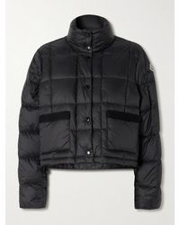 Moncler - Jarcieu Braided Cord-Trimmed Quilted Shell Down Jacket - Lyst