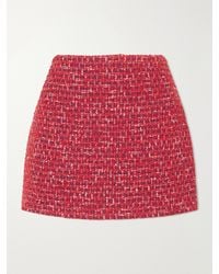 Valentino Garavani - Tweed Mini Skirt - Lyst