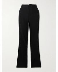 Frankie Shop - Morrison Pleated Wool-Blend Straight-Leg Pants - Lyst