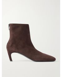 TOTEME - 55 Suede Ankle Boots - Lyst