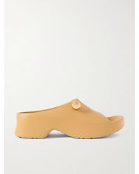 Loewe - Paula's Ibiza Foam Pebble Embellished Rubber Slides - Lyst