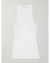 James Perse - Ribbed Stretch-Supima Cotton Tank - Lyst