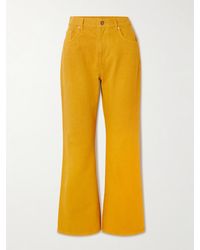 Gabriela Hearst - Ezra Hoch Sitzende Bootcut-Jeans Aus Recyceltem Denim - Lyst
