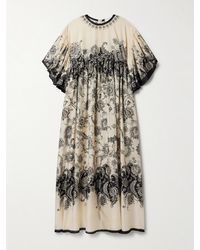 Zimmermann - Rhiannon Paisley-Print Silk Maxi Dress - Lyst