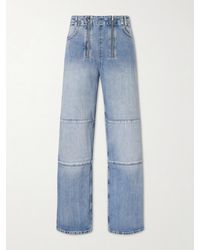 Tibi - Fischer Mid-Rise Wide-Leg Jeans - Lyst