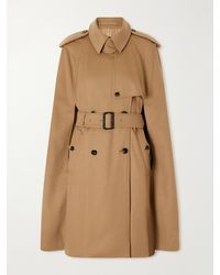 Burberry - Belmont Belted Cashmere Cape - Lyst