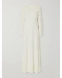 Ruohan - Aelin Silk-Chenille Maxi Dress - Lyst