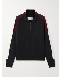 Aztech Mountain - Caroline Color-Block Wool-Blend Sweater - Lyst