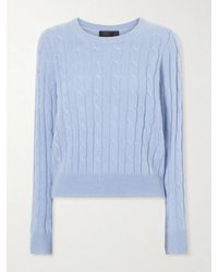 Nili Lotan - Silvie Cable-Knit Cashmere Sweater - Lyst
