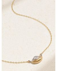 L'Atelier Nawbar - Salvatore 18-Karat And Diamond Necklace - Lyst