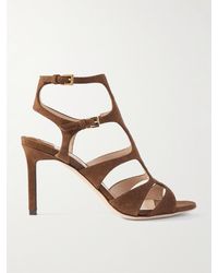Tom Ford - Paradise Cutout Suede Sandals - Lyst