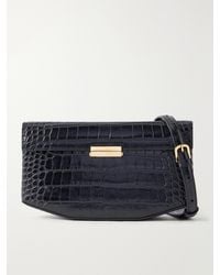 TOTEME - Clip Croc-Effect Leather Shoulder Bag - Lyst