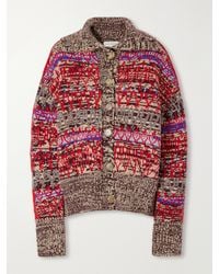 Dries Van Noten - Fair Isle Intarsia-Knit Wool And Cashmere-Blend Cardigan - Lyst