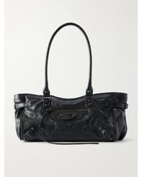 Balenciaga - Le City East-West Leather Shoulder Bag - Lyst