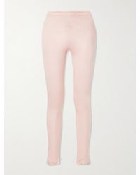 Gucci - Silk-Blend Faille Skinny-Leg Pants - Lyst