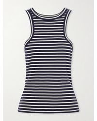 Nili Lotan - Hank Striped Cotton Tank - Lyst