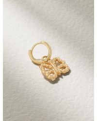 Alison Lou - Butterfly Streamer 14-Karat Single Earring - Lyst