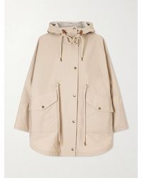 Moncler - Brunnera Hooded Cotton-Blend Jacket - Lyst