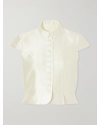 D'Estree - Amoako Summer Satin Blouse - Lyst